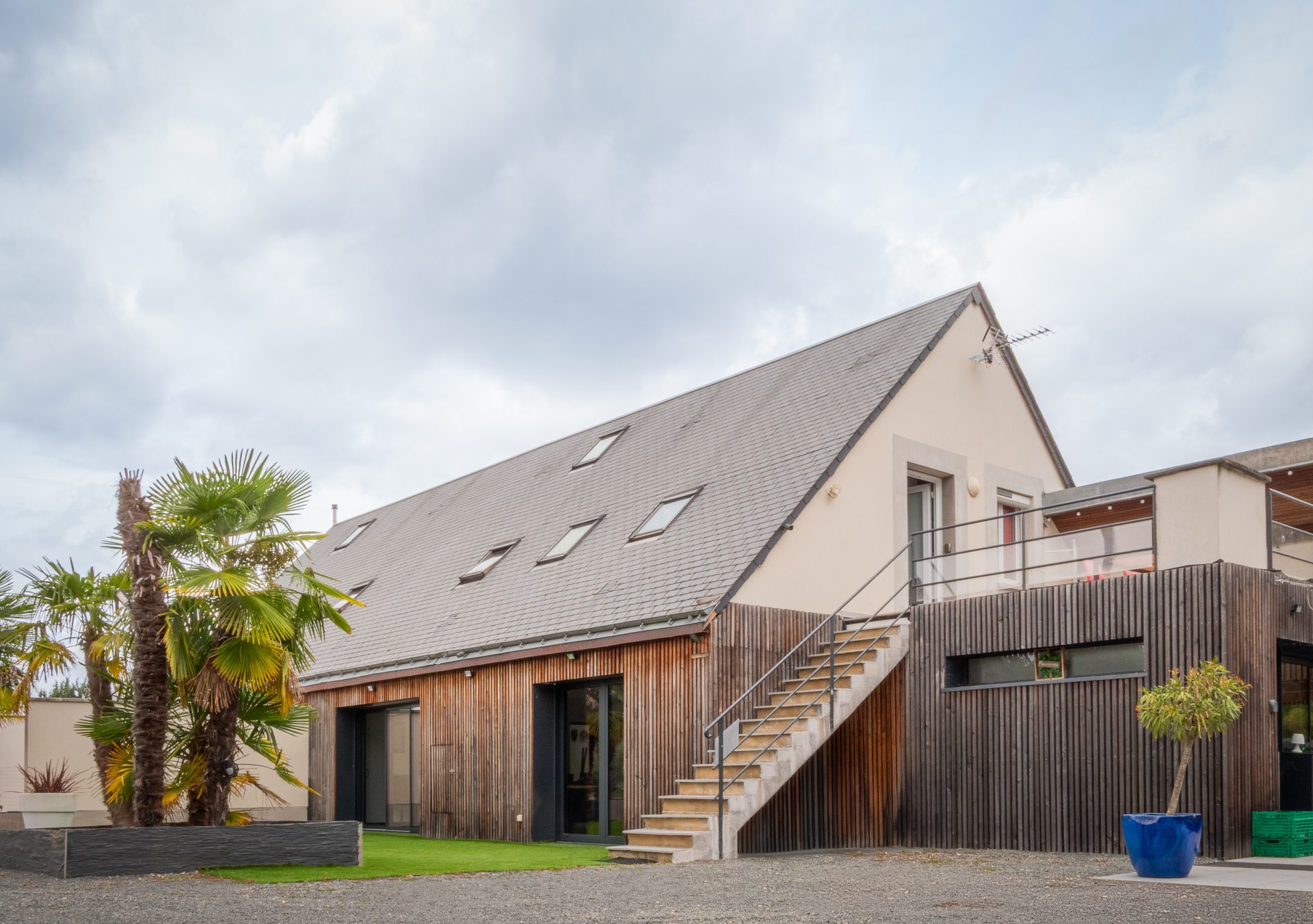 Extérieur, terrasse, balcon