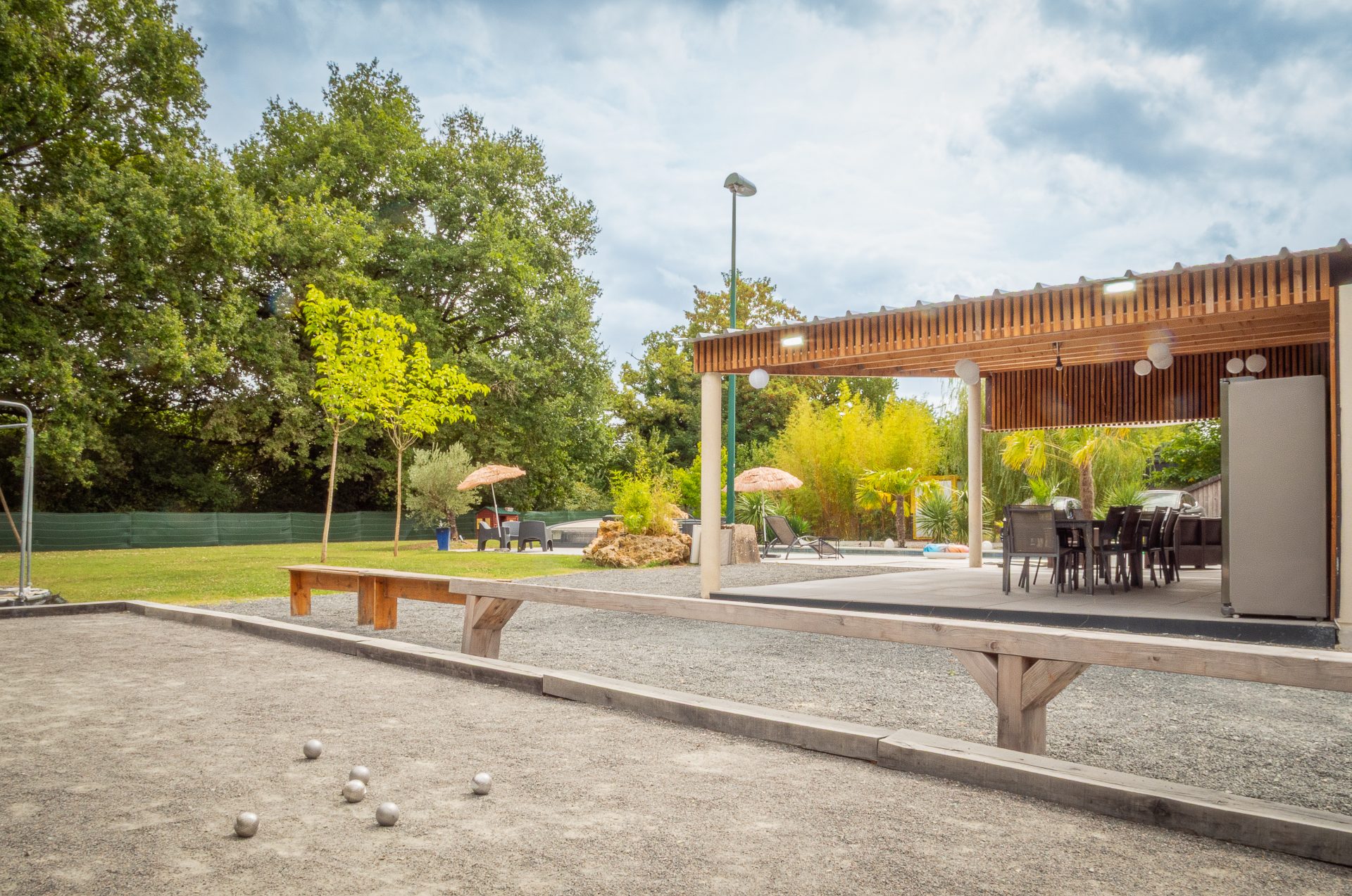 Extérieur, pétanque